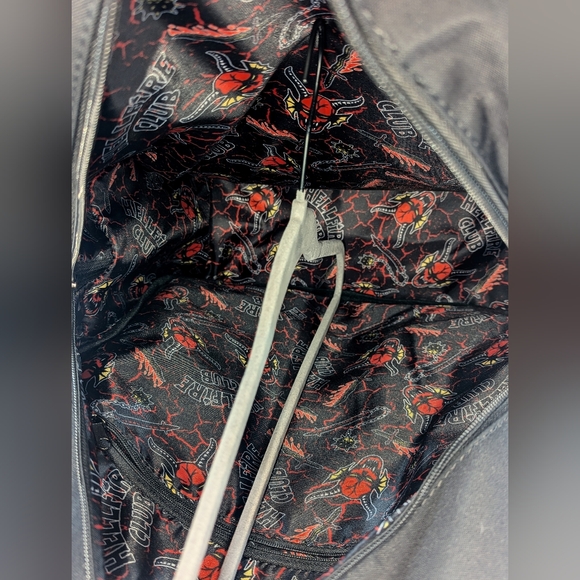 🆕 Stranger Things Hellfire Club Backpack - Picture 7 of 15